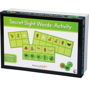 Really Good Stuff Secret Sight Words Activity