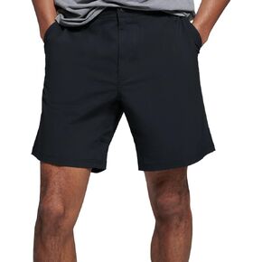 BASS OUTDOOR Men’s Woven Shorts with Side Pockets & Elastic Waist