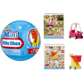 MGA's Miniverse Little Tikes Minis Series 2 - Two Little Tikes Minis Per Pack, MGA's Miniverse, Blind Packaging Doubles as Display, Retro Nostalgia, Collectors Ages 6+
