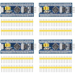 ST-Link V2 Programming Unit Emulator Downloader(Random Color) STM8 STM32 STLINK with 2PCS 40pin STM32F103C8T6 ARM STM32 SWD Minimum System Board Micro USB for Arduino