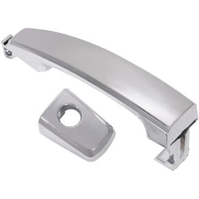 OCPTY Door Handles Exterior Front Passenger Right Driver Left Side Fit for 2007-2011 for Chevrolet for Aveo Chrome OE 335-50027-112 80148 96468266 96468280 GM1310186 1pcs