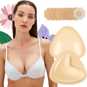 Sticky Bra Push Up, Double Sided Sticky Bra, Adhesive Bra Inserts Push Up, Strapless Bra Push Up
