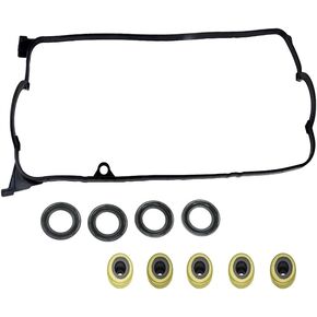 VS50606R Valve Cover Gasket Set Kit Compatible with 1992-2000 for Honda Civic 1993-1997 for Honda Civic del Sol