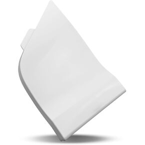 White Left Driver Side Exterior Pillar Moulding Trim Cladding Under Fuel Door Fit for Ford Transit 150 250 350 2015-2022 Replace BK3Z6129077AA BK3Z6129077AB BK3Z-6129077-AC BK3Z-6129077-AE