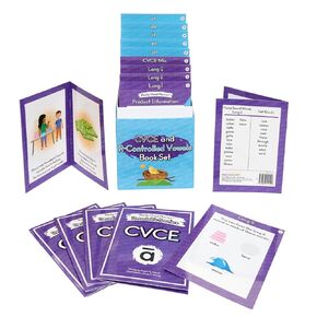 Really Good Phonics? CVCE and R-Controlled Vowels Decodable Readers Book Set