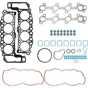IRONTEK Head Gasket Kit fit for Chrysler 2007 Aspen, for Dodge (2004-2007 Dakota/ 2004-2007 Durango/ 2004-2007 Ram 1500) #HGS1101 AHS2073 CR287HS-B Cylinder Head Gasket Set