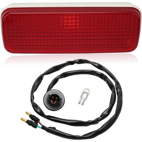 Tail light Taillight Lens & Socket & Bulb LED Assy for Honda FourTrax 300 TRX300/TRX300FW 1997 1998 1999 2000 OEM# 33710-HM5-930 33720-HM5-930 34351-HM5-930