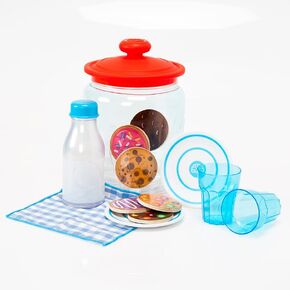 Fat Brain Toys Pretendables Milk and Cookies Set - Pretendables Milk and Cookies Set - New Imaginative Play for Ages 3 to 7