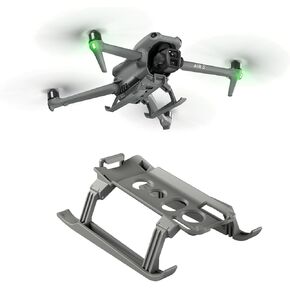 Landing Gear for DJI Air 3, Foldable Extended Kit Landing Leg for DJI Air 3 Fly More Combo Drone Accessories