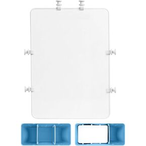 Divider Tray for Bogg Bag Original Accessories for Bogg Bags X Large Beach Bag Accessories Suitable for Bogg Bag and Divide Space White 2PCS