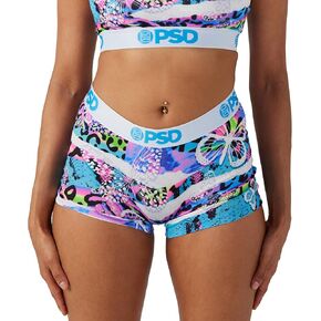 PSD Women's Neon Jungle Boy Shorts, Multi, XL