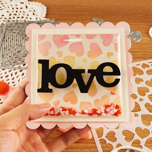 Briartw 4 PCS Nested Rectangle Square Circle Shaped Basics Essential Panels Metal Cutting Dies Set DIY Scrapbooking Embossing Stencils Card-Making,Album,Die-cuts DIY Paper Greeting Gift Cards in Saudi Arabia