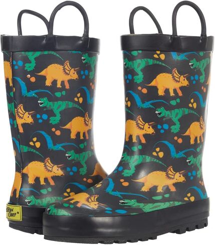 حذاء المطر للأولاد من Western Chief بتصميم ديناصور مارس (طفل صغير/طفل كبير) in Kuwait