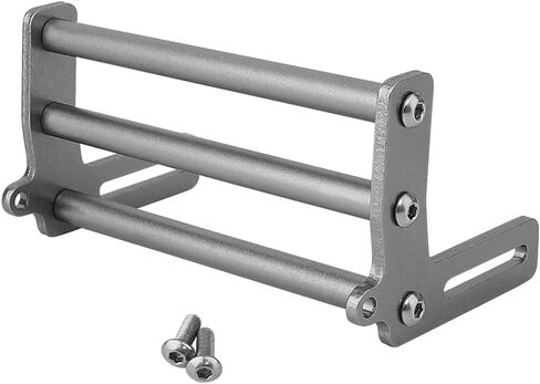 Aluminum Front Bumper Bull Bars for 1/10 RC Crawler Axial SCX10 TRX4 LCG Chassis FJ40 Dodge Power Wagon Cab Cliffhanger Body (Purple) in Saudi Arabia