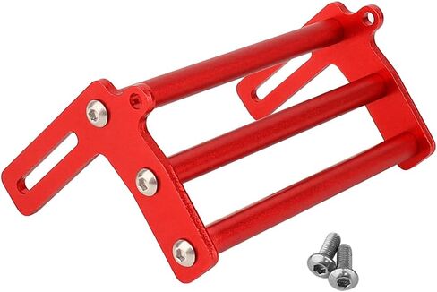 Aluminum Front Bumper Bull Bars for 1/10 RC Crawler Axial SCX10 TRX4 LCG Chassis FJ40 Dodge Power Wagon Cab Cliffhanger Body (Purple) in Saudi Arabia