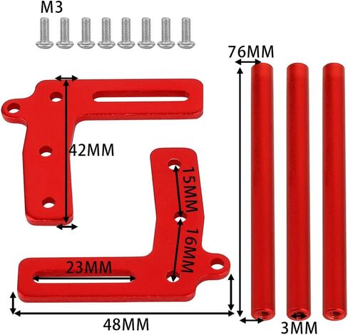 Aluminum Front Bumper Bull Bars for 1/10 RC Crawler Axial SCX10 TRX4 LCG Chassis FJ40 Dodge Power Wagon Cab Cliffhanger Body (Purple) in Saudi Arabia