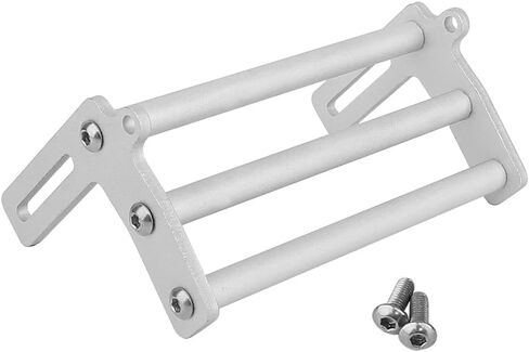 Aluminum Front Bumper Bull Bars for 1/10 RC Crawler Axial SCX10 TRX4 LCG Chassis FJ40 Dodge Power Wagon Cab Cliffhanger Body (Purple) in Saudi Arabia