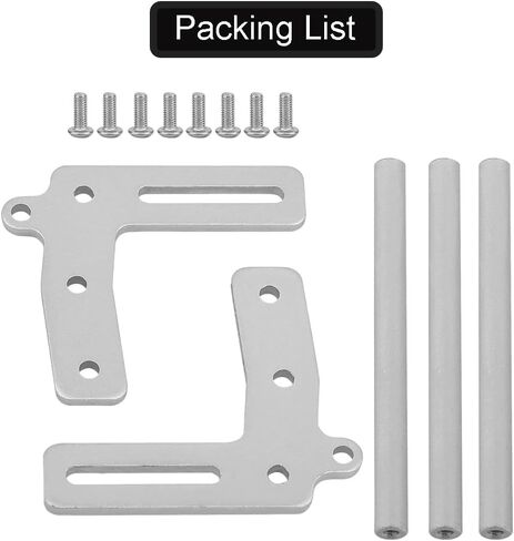 Aluminum Front Bumper Bull Bars for 1/10 RC Crawler Axial SCX10 TRX4 LCG Chassis FJ40 Dodge Power Wagon Cab Cliffhanger Body (Purple) in Saudi Arabia