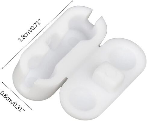 Set of 20 Vertical Blind Connector Accessories White Curtain Chain Connectors Plastic Roller Blinds Pull Cord Connectors Curtain Chain Connector Cellular Window Shades in Saudi Arabia