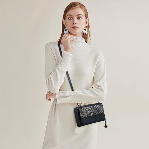 Crossbody Bags For Women, Wristlet Wallet Phone Purse Shoulder handbags Multi-Function Small Clutch Card Holder in Kuwait