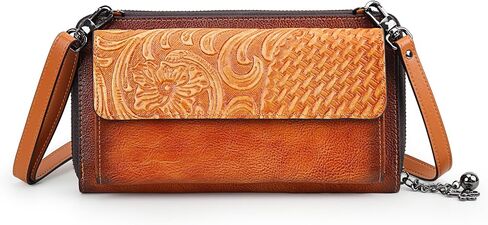 Crossbody Bags For Women, Wristlet Wallet Phone Purse Shoulder handbags Multi-Function Small Clutch Card Holder in Kuwait