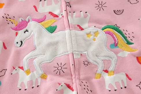 Little Hand Girls Unicorn Hoodies Zip Up Kids Strawberry Jackets Long Sleeve Toddler Dinosaur Sweatshirt Clothes 2-7 Years in Kuwait