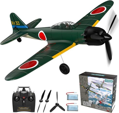 Remote Control Aircraft Plane, Spitfire V2 RC Plane with 3 Modes for Easy U-Turns and Control for Adults & Kids (Blue) in Saudi Arabia