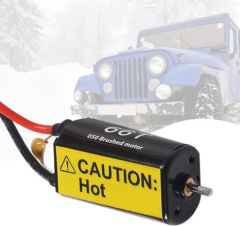 محرك RC II 050 66T محرك مصقول مع حامل معدني لـ SCX24 Gladiator Bronco C10 JLU Deadbolt B17 لأجزاء ترقية الزاحف المحورية 1/24 AXI00002 AXI00001 AXI90081 AXI00004 in Kuwait