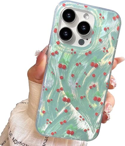 حافظة لهاتف iPhone 13 وiPhone 14 بتصميم قطة سوداء لامعة، حافظة هاتف رائعة عصرية وناعمة نحيفة من مادة TPU مضادة للصدمات للنساء والفتيات الجمالية، iPhone 14/13 6.1" in Kuwait