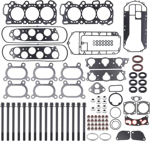 NewYall Engine Cylinder Head Gasket Bolts Set for Honda Odyssey 2005-2010, Pilot 2005/2008, Acura MDX 2003-2006, RL 2005-2008, TL 2007-2008 in Saudi Arabia