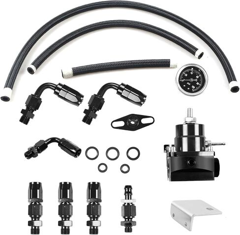 مجموعة نظام خط الوقود من سلسلة K مدسوسة K تناسب محرك Acura Integra 90-01، Honda Civic 88-00/ Civic Del Sol 93-97 K20 / K24 in Saudi Arabia