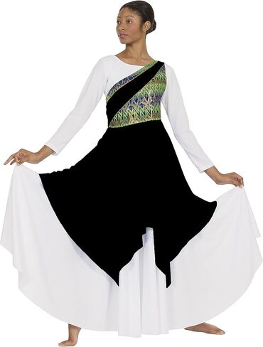 Eurotard 63567 Adult Joyful Praise Asymmetrical Tunic in Kuwait