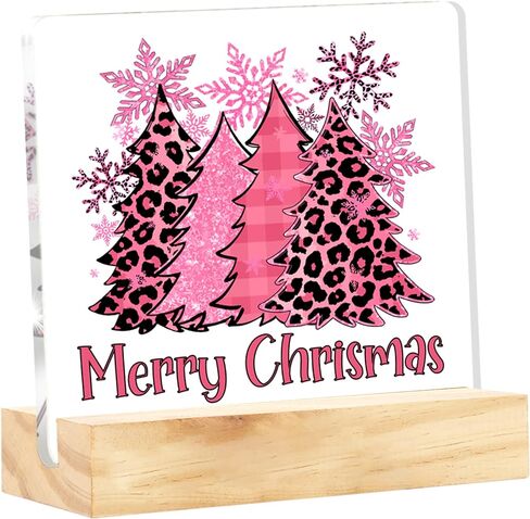 Novelty Christmas Holiday Decorations Christmas Vacation Sign Christmas Vacation Movie Decor Xmas Vacation Sign Christmas Signs Clear Acrylic Desk Decor Sign 4 x 4 Inch in Saudi Arabia