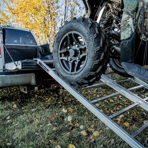 شاحنة متعددة الاستخدامات من الألومنيوم مقاس 70 بوصة، منحدرات تحميل UTV/ATV - زوج، سعة 1500 رطل، TX195 in Saudi Arabia