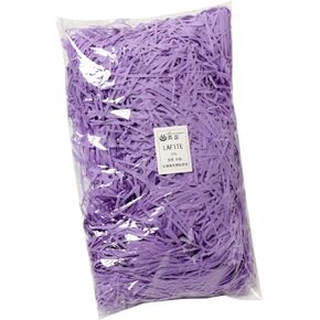 NC Basket Grass,Crinkle Cut Tissue Paper,Recyclable Craft Shred Confetti Raffia Paper Filler,For Easter Gift Box Wrapping Packing Filling,100g 3.53oz Party Decoration (red)