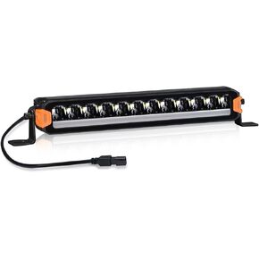 LIGHTFOX 21 Inch LED Light Bar with DT Connector, Single Row Spot Flood Beam 110W 12100LM Off-Road Light Bars, Waterproof Grille Mount Driving Light LED Work Light for UTV ATV SUV Truck Boat