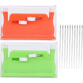 Sewing Tool Needle Threader, Automatic Unique Screw Thread Needle Device, for Mother Elderly Sewing Supply
