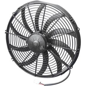 Spal 30102049 16" Curved Blade Performance Fan , Black