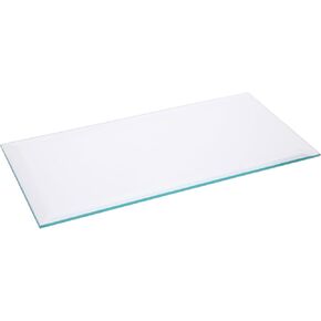 Plymor Rectangle 5mm Beveled Clear Glass, 5 inch x 10 inch