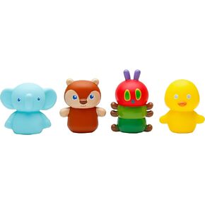 Eric Carle 4 Piece Finger Puppet Set, Very Hungry Caterpillar and Friends, Oversized, Multi-Colored