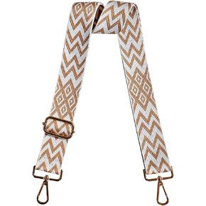 Hobo Crossbody Purse Strap Wide Shoulder Strap Adjustable Canvas Straps Replacement Belts for Handbag, Crossbody Bag