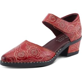 Spring Step L'Artiste Jazzberry Women's Western Shoe - Handpainted Flowers, Feminine Look, Versatile Footwear