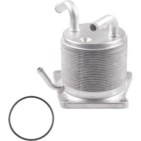 Dasbecan Upgraded 4 Ports CVT Transmission Oil Cooler Compatible with 2007-2012 Nissan Sentra 2011-2014 Nissan Juke 2008-2013 Nissan Rogue Replaces# 216061XF0A 216063TX0A