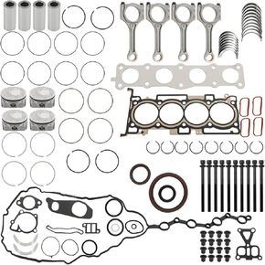 munirater 2.4L Engine Rebuild Pistons Gasket Overhaul Set Replacement for 2011-2020 Sorento Optima Tucson Sonata Santa Fe Sport 209102GA02, 2102025120