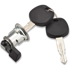 Gas Fuel Filler Lid Lock Cylinder Key Fits for 1995-2004 Toyota Tacoma 2000-2003 Tundra Replace 69058-35140 69058-26030 69058-34020