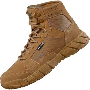 FREE SOLDIER Waterproof Hiking Boots Men's Tactical Work Boots Breathable Desert Boots 6 Inches Lightweight Military Boots