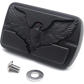 HTTMT MT216-064- American Eagle Chrome Brake Pedal Large Pad Compatible with Harley Touring Softail XL