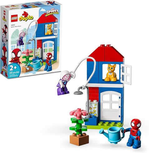 LEGO DUPLO Marvel Spider-Man’s House 10995, Spiderman Toy for Toddlers, Boys, and Girls, Spidey and His Amazing Friends Super Hero Set in Saudi Arabia