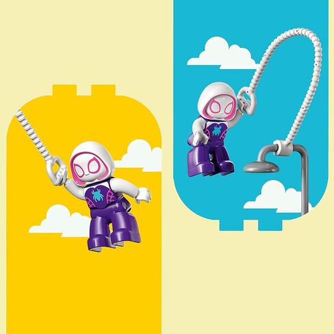 LEGO DUPLO Marvel Spider-Man’s House 10995, Spiderman Toy for Toddlers, Boys, and Girls, Spidey and His Amazing Friends Super Hero Set in Saudi Arabia