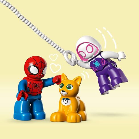 LEGO DUPLO Marvel Spider-Man’s House 10995, Spiderman Toy for Toddlers, Boys, and Girls, Spidey and His Amazing Friends Super Hero Set in Saudi Arabia
